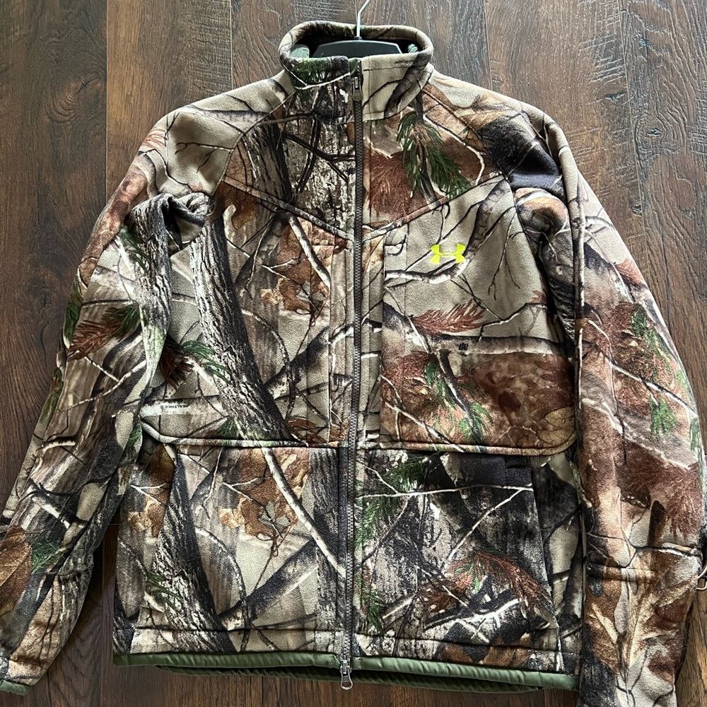 Under Armour ColdGear Infrared Scent Control Rut Camo Jacket